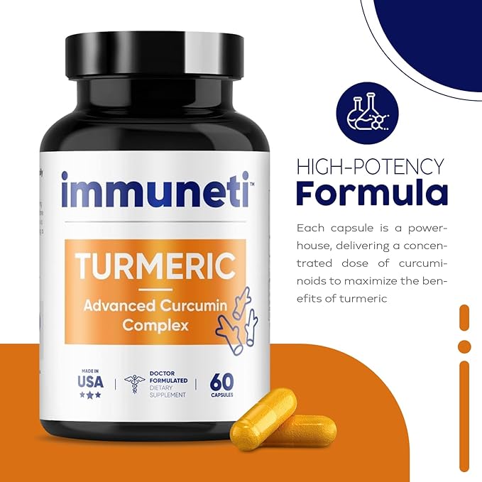 Turmeric Advanced Curcumin Complex 60 Capsules
