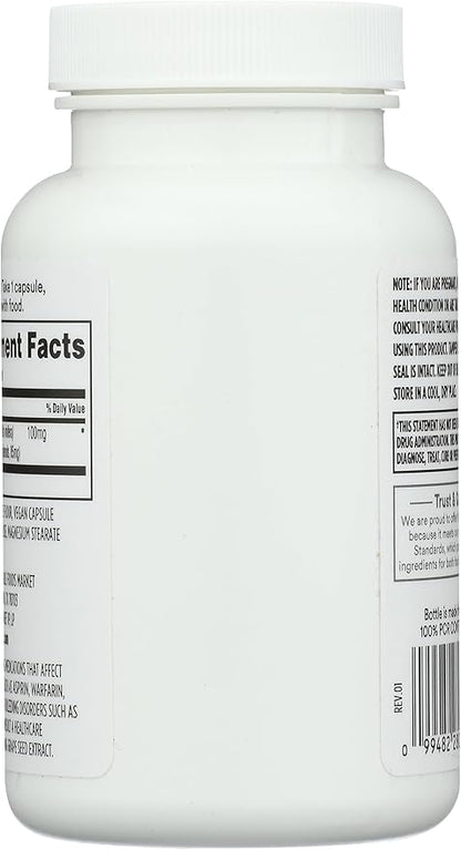 Whole Foods Market, Grape Seed Extract, 120 ct