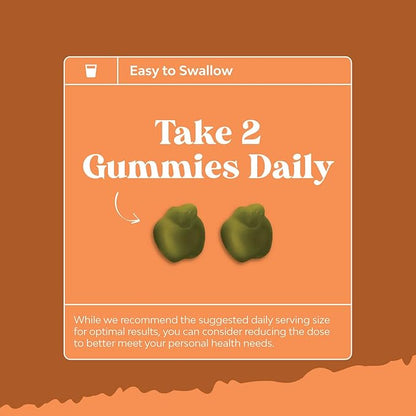 Natures Craft Vegan Thyroid Gummies with Sea Moss - Thyroid Support Gummies for Comprehensive Support for Men and Women with Iodine Selenium and Other Potent Vitamins - Gelatin-Free Non-GMO 60