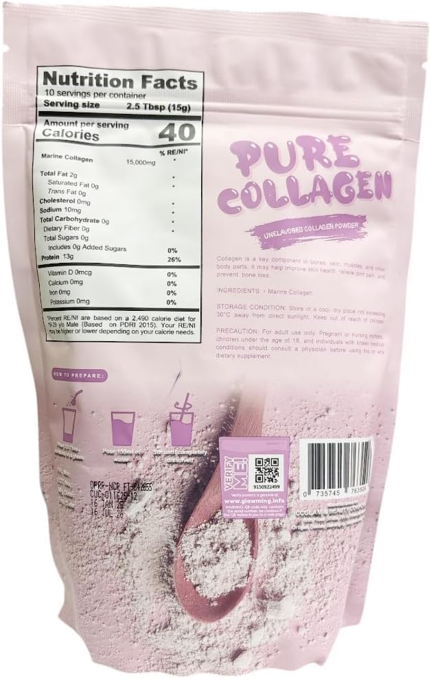 Pure Collagen Unflavored Collagen Powder 150g