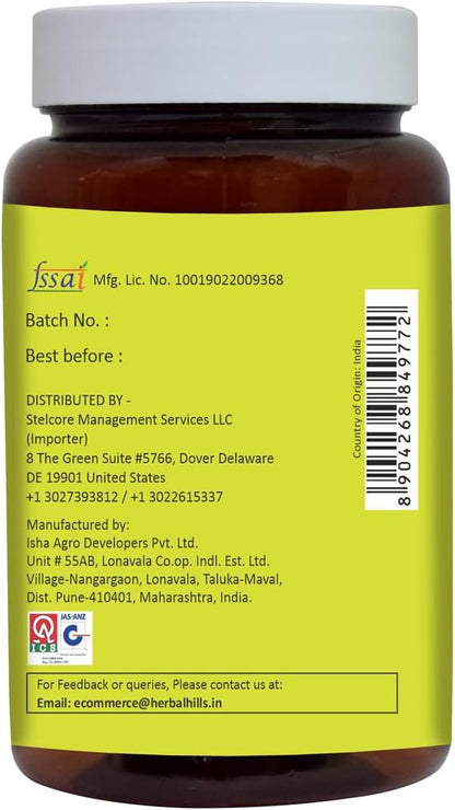 HERBAL HILLS Alfalfa Tablet and Arjuna Capsules Bark Extract Pack of 2 Combo