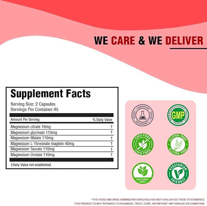 Magnesium Complex – 90 Capsules | All-in-One Magnesium Solution for Multiform Benefits