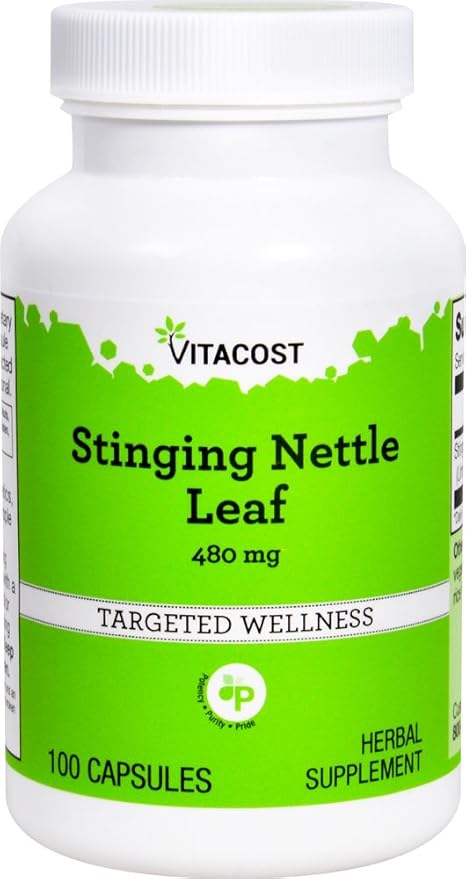 Vitacost Stinging Nettle Leaf -- 480 mg - 100 Capsules
