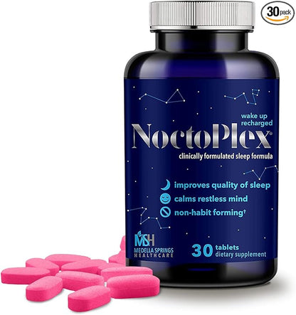 Sleep Aid 30 Tabs - 100% Drug Free & Non-Habit-Forming Sleep Pills – Clinically Formulated Sleep Supplement w/Valerian Root for Sleep - Melatonin, Lemon Balm & Valerian Root Sleep Aid
