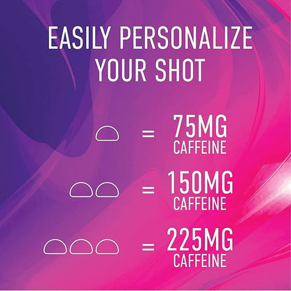 Energy Gummies, 2475mg of Plant-Based Caffeine Chews per Bottle, Long Lasting Energy Boosters, Elderberry (33ct)