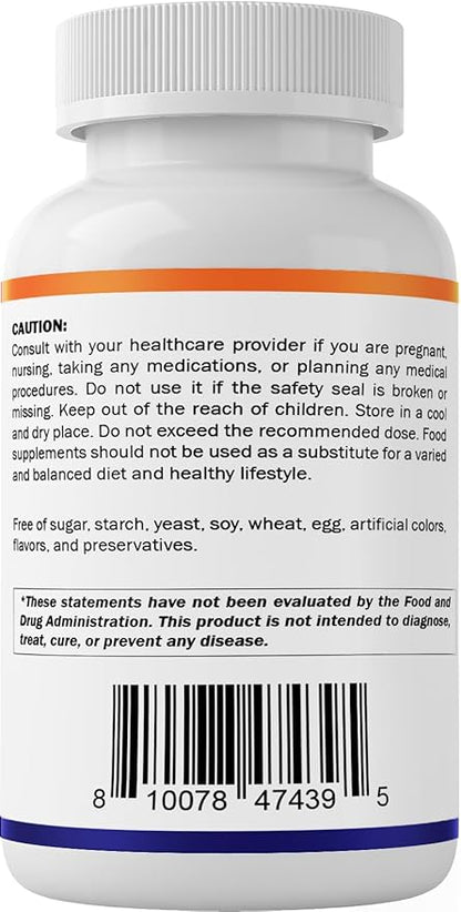 Vitamatic Ferrous Sulfate 325 mg with Vitamin C 100 mg (65 mg Elemental Iron) – High Potency Iron Supplement – No Artificial Colors – 250 Coated Tablets, Made in USA