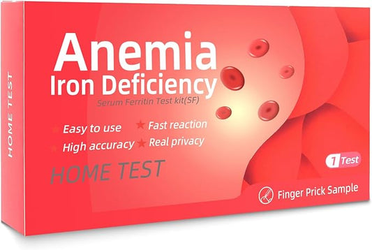 Iron Deficiency Test kit for Children and Adults, Rapid Home Test
