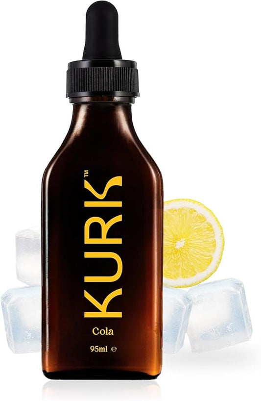 High Strength Liquid Curcumin Oil from Turmeric | Advanced Absorption Technology | 1000x More Absorbent Than Powders & Capsules - Cola 3.2 Fl Oz (95ml)