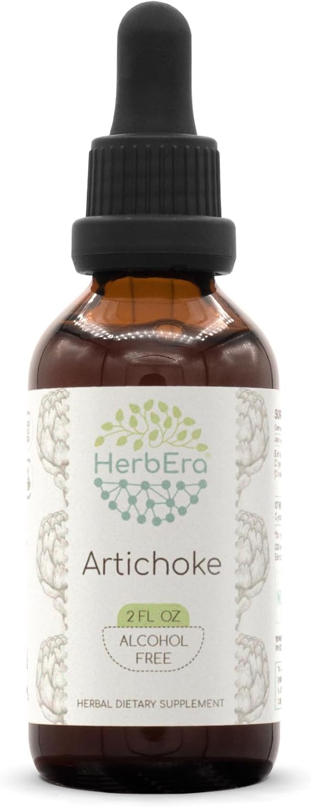 Artichoke B60 Alcohol-Free Herbal Extract Tincture, Concentrated Liquid Drops Natural Artichoke (Cynara scolymus) (2 fl oz)