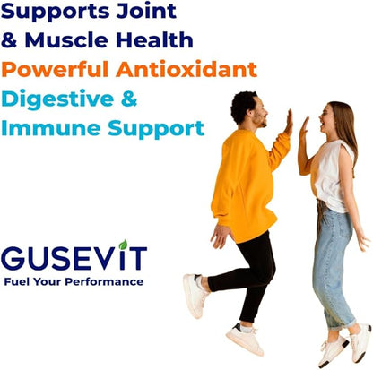 Turmeric + Ginger Extract + BioPerine for Best Absorption (Black Pepper Extract), 1,300+ mg per Serving, Turmeric 95% Curcuminoids, 120 Capsules, 60 Days Supply, GMP Facility