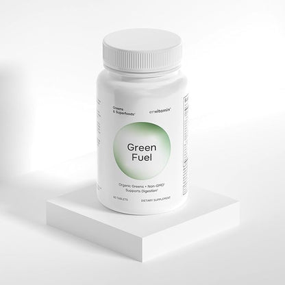 Green Fuel Organic Greens Tablets - Organic Greens, Fruit and Vegetable Blend