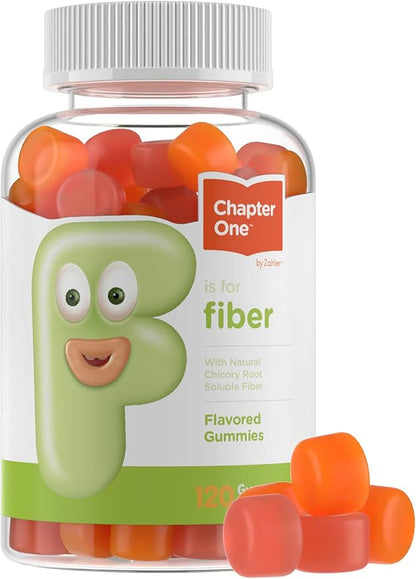 Zahler - Fiber Gummies for Adults & Kids (120 Count) Certified Kosher Adult & Kids Fiber Gummy Chews for Digestion Support, Healthy Regularity & Overall Health - Chewable Children's Fiber Supplements
