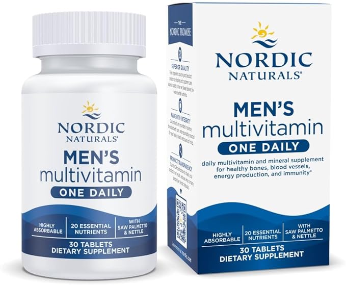 Nordic Naturals Multivitamins Family Bundle - Women's Multivitamin One Daily, Men's Multivitamin One Daily and Zero Sugar Kids Multivitamin Gummies