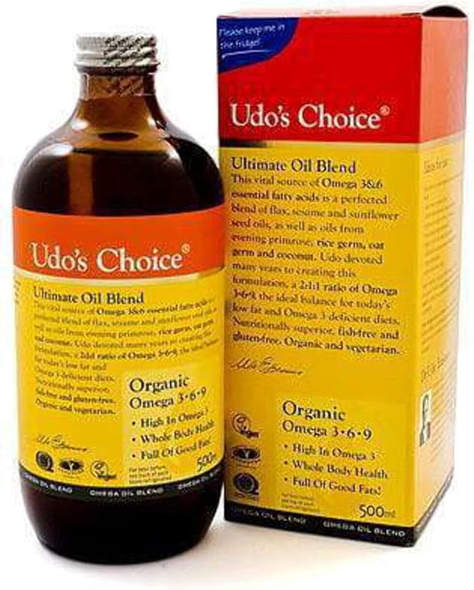 Udos Choice Ultimate Oil Blend - 500ml Bottle