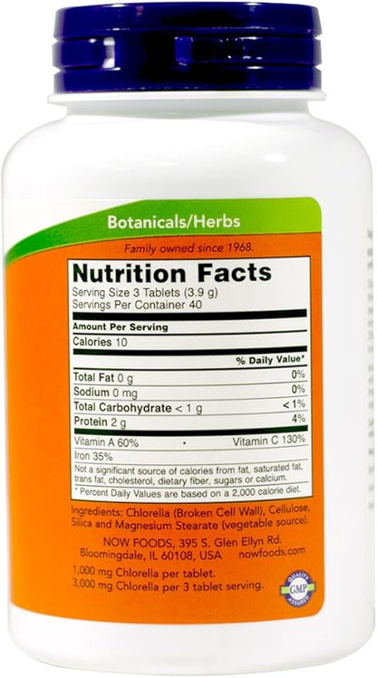 Chlorella 1000mg 120 Tablets (Pack of 2)