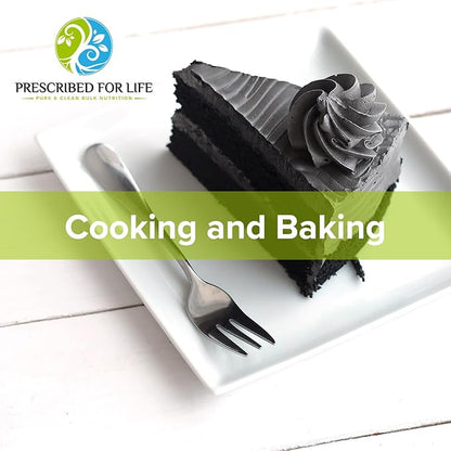Prescribed For Life Activated Charcoal Powder, Coconut Shell Charcoal Ultra Fine Husk Food Grade Powder (5kg / 11lb)