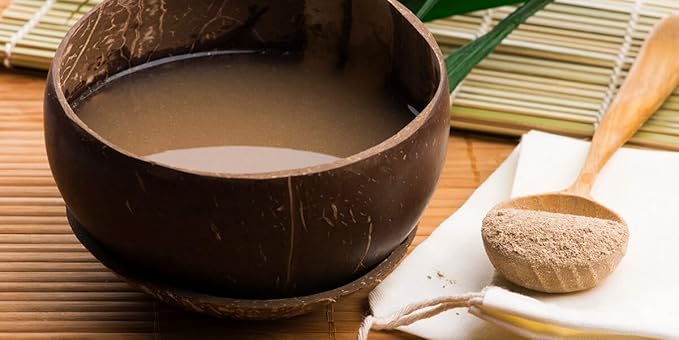 Premium Kava Kava Lewena Powder Tea – 1 Kilo (2.2 Pounds) 100% Noble Fijan Kava Root, Lawena Kava Drink for Relaxation, Promotes a Calm State of Mind - 1 Kilogram