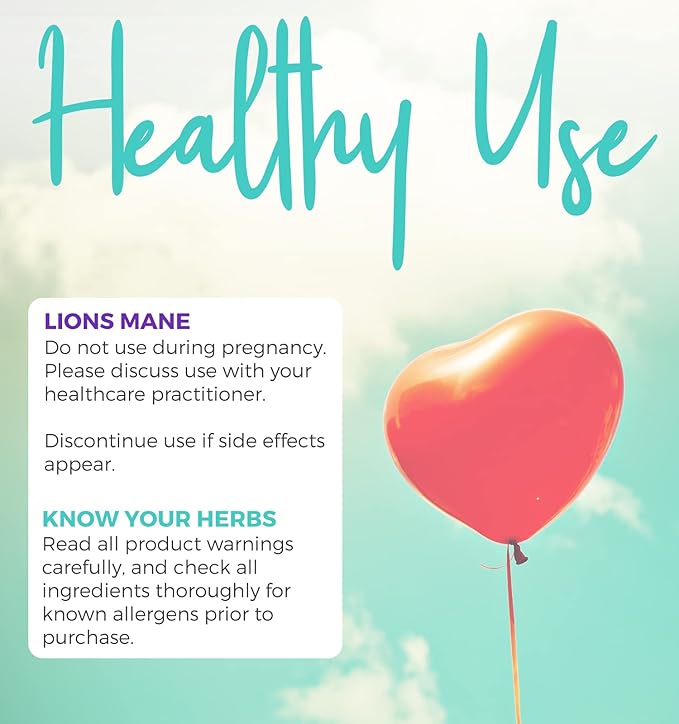 USDA Organic Lions Mane Capsules - 10:1 Extract Equals 10,000mg of Lion’s Mane Mushroom - Powerful 30% Polysaccharides - for Energy, Memory and Focus Supplement - 60 Vegan Capsules (No Pills/Powder)