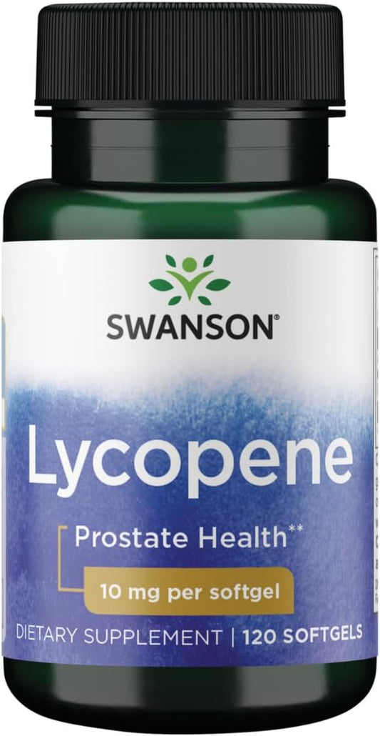 Swanson Lycopene 10 Milligrams 120 Sgels