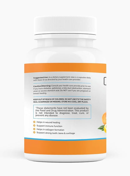 Liposomal Vitamin C Capsules - Enhanced Absorption, 60 Count