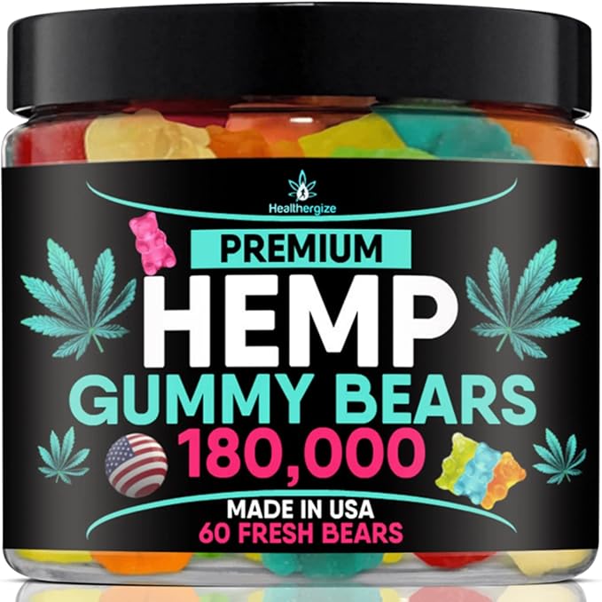 Hеmр Gummies Bears-Great for Sleep, Relax, Calm, Discomfort, Skin-Natural Hemp Gummy Bears-Variety of Fun Fruity Flavors-Natural Hеmр Party-Made in USA