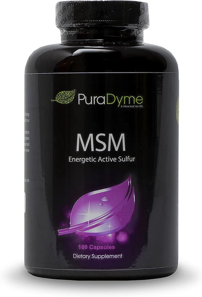 MSM with Cofactor Whole Food Blend – 180 Vegan Capsules