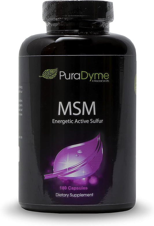 MSM with Cofactor Whole Food Blend – 180 Vegan Capsules