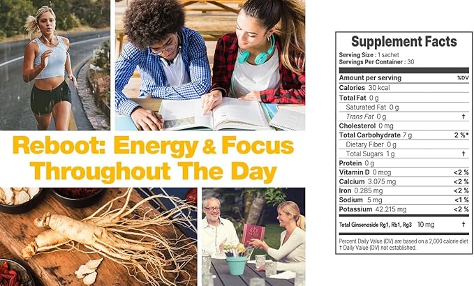 Deep Red Ginseng Premium – Health & Vitality Pack 30 Packets (1 Set)