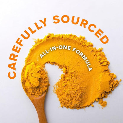 Theracurmin Turmeric Curcumin Supplement, 60 Count, High Absorption Turmeric & Curcumin -Joint Support Supplement - 42.6X More Bioavailablity