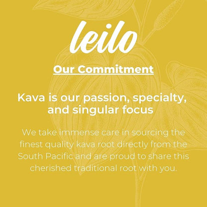 LEILO | Kava Powered Pina Colada Mocktail Drink | 12-Pack - Sugar-Free & Non-ALC Functional Relaxation Support | 12 fl oz Cans (Pack of 12)