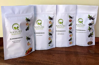 Elderberry Turmeric Ginger Tea - Made in USA