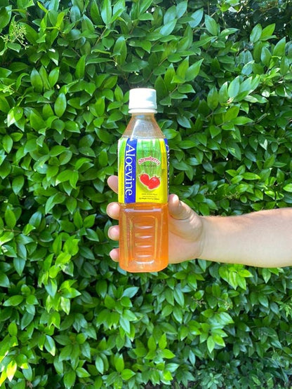 Aloevine Aloe Vera Drink (Strawberry, 16.9 oz 10 Pack)