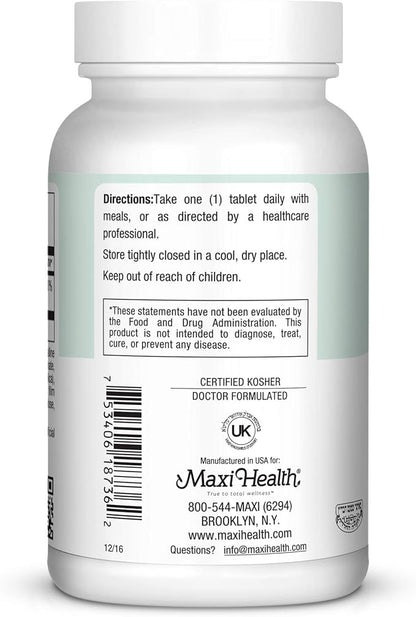 Maxi-Health Vitamin D3 1000 IU - for Healthy Muscle Function, Bone Health and Immune Support – 360 Tablets – Best Kosher Supplement for Adults