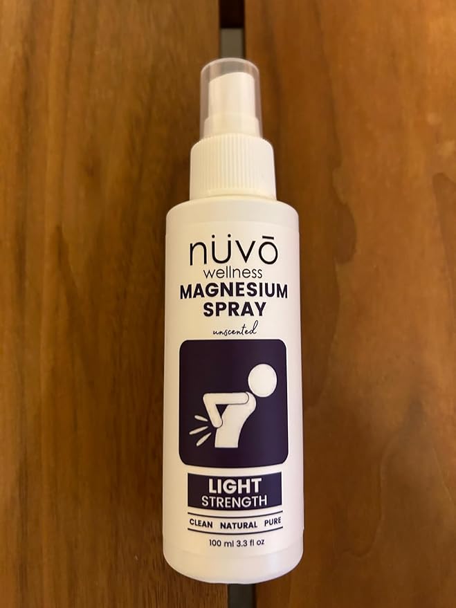 Magnesium Oil Spray Light Strength - Unscented - for Sensitive Skin and Children - Huile de Magnésium - Product of Canada 100 ml…