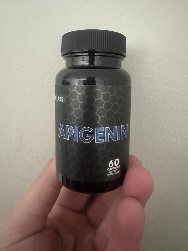 Turk Apigenin - Natural Bioflavonoid Supplement - Metabolism, Calm, Sleep, and Nerve Support - 60 Capsules, 50mg Each Labs