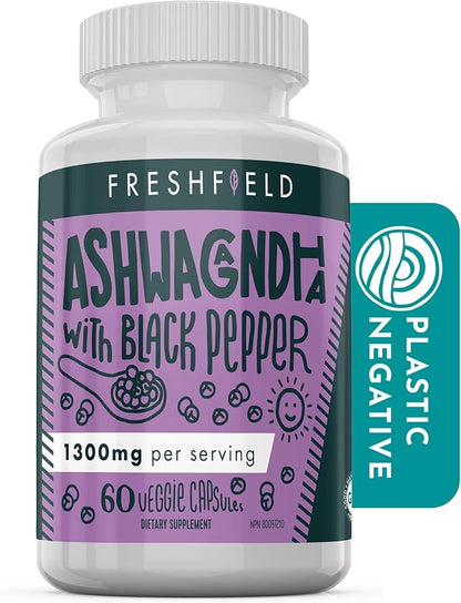 Freshfield Vegan Omega 3 and Ashwagandha