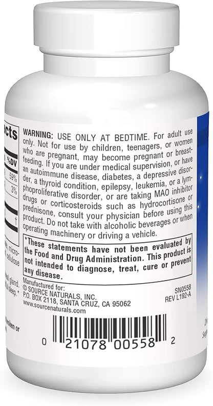 Source Naturals Melatonin 5 mg - 240 Tablets