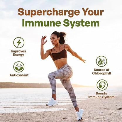 Go Nutra - Chlorella Powder, Pure Greens Powder with Vitamins, Minerals, and Antioxidants, All Natural Greens Superfood Powder, Chlorella Cracked Cell Green Powder, Non-GMO, Vegan 4oz.