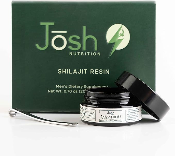 Pure Himalayan Shilajit Resin | High Potency Natural Supplement for Men | Boosts Energy, Focus & Mood | Fulvic Acid & 85+ Trace Minerals | Third-Party Lab Tested | 30 Servings