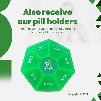 Spring Valley Cod Liver Oil Plus Vitamins A & D3, 100 softgels, Support Eye Function and a Healthy, Bundle with Vitamins & Minerals Ligth&Spring Guide