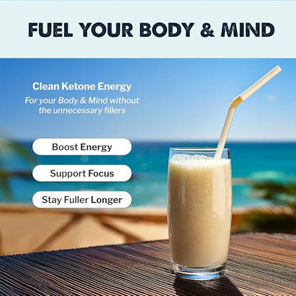 Organic MCT Oil Powder - Unflavored | Pure MCT Powder from Organic Coconuts | Keto-Friendly, Easy to Mix, No Fillers | Boost Energy, Focus & Metabolism | 1 Month Supply