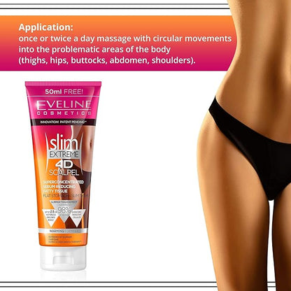 EVELINE COSMETICS Slim Extreme 4D Body Modelling & Lifting Serums & Creams