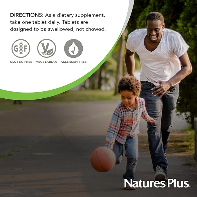 Natures Plus Bromelain - 500 mg - Natural Proteolytic Supplement - 60 Vegetarian Tablets (60 Servings)