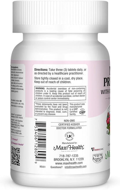 Maxi Health, Maxi Prenatal, 90 Count (Pack of 1)
