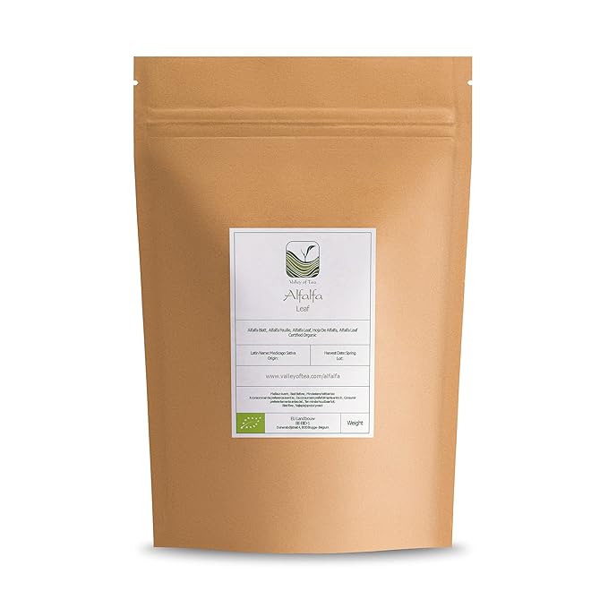 Alfalfa Herb Organic Medicago Sativa - Loose Leaf Quality Lucerne - Erba Medica Tonic 100g