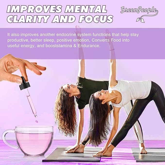 Magnesium Glycinate Liquid Drops - 1000mg 5-in-1 High Absorption Liquid Magnesium Complex with D3/K2/B6 | Fast-Acting, Bone, Muscle & Sleep | Sugar-Free Grape Flavor, 2fl Oz