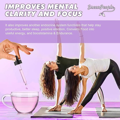 Magnesium Glycinate Liquid Drops - 1000mg 5-in-1 High Absorption Liquid Magnesium Complex with D3/K2/B6 | Fast-Acting, Bone, Muscle & Sleep | Sugar-Free Grape Flavor, 2fl Oz