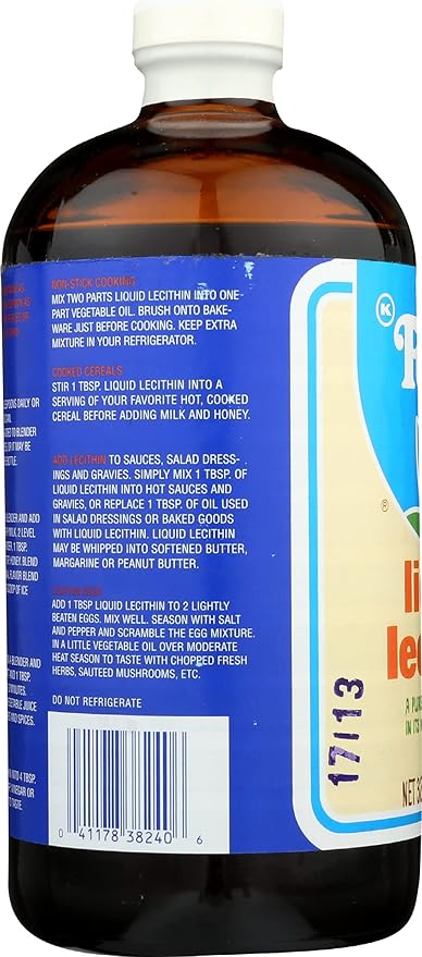 Fearn Liquid Lecithin, Kosher, 32 Fluid Ounces (Pack of 1)