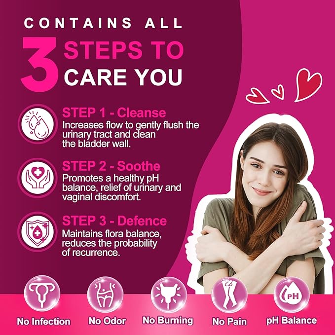 NATURE TARGET Probiotics for Women Digestive Health & Urinary Tract Health with D Mannose & Cranberry