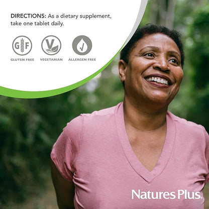 NaturesPlus Herbal Actives Black Cohosh - 30 Tablets - Nutritional Support for Well-Being During Menopause - Vegetarian, Gluten Free - 30 Servings